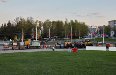В Пензе отремонтировали крупный участок дороги у памятника Победы