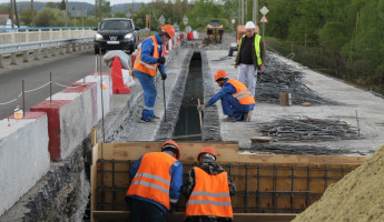 В Пензенской области начался ремонт моста через реку Вад