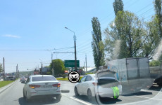 В Пензе из-за аварии встала в пробке улица 8 Марта
