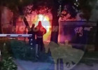 В центре Пензы загорелся гараж