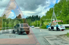 Пензенцы сообщают о жесткой аварии в районе Ахунского переезда