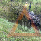 Автомобиль слетел в кювет из-за ямы на трассе в Пензенской области