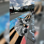 В Пензе прошла акция «Я рисую мелом» ко Дню Победы
