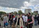 В Пензе студенты из Марокко, Индии и Судана провели памятную акцию в честь 80-летие Победы