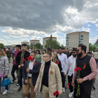 В Пензе студенты из Марокко, Индии и Судана провели памятную акцию в честь 80-летие Победы