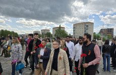 В Пензе студенты из Марокко, Индии и Судана провели памятную акцию в честь 80-летие Победы