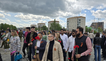 В Пензе студенты из Марокко, Индии и Судана провели памятную акцию в честь 80-летие Победы