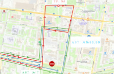 В Пензе изменили схему движения четырех маршрутов общественного транспорта