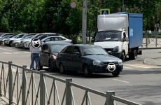 На улице Пушкина в Пензе произошла авария