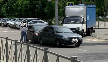На улице Пушкина в Пензе произошла авария