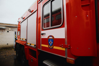В Кузнецке Пензенской области потушили пожар на улице Чехова