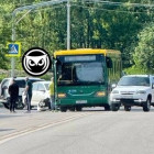 На улице Ладожской в Пензе случилось жесткое ДТП с автобусом