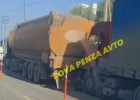 На трассе М5 в Пензе фура врезалась в автоцистерну, движение осложнено