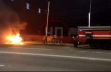 ЧП со сгоревшей в Пензе машиной прокомментировали в МЧС
