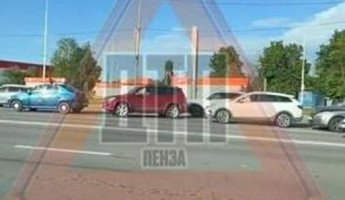 Массовое ДТП на улице Окружной в Пензе: столкнулись сразу четыре машины