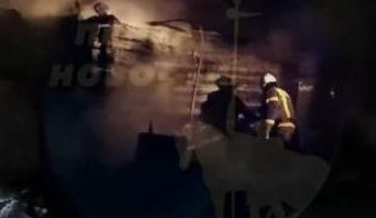 В пензенском ГУ МЧС рассказали о серьезном пожаре в Леонидовке