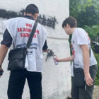В Октябрьском районе Пензы закрасили более 160 надписей с рекламой наркотиков