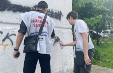 В Октябрьском районе Пензы закрасили более 160 надписей с рекламой наркотиков