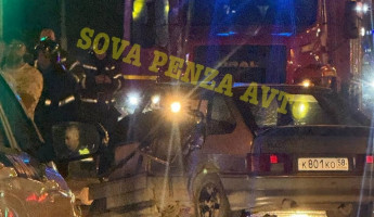 Стало известно, кто пострадал в тройном ДТП на проспекте Строителей в Пензе