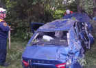 Тело погибшего водителя зажало в машине после аварии на ГПЗ в Пензе