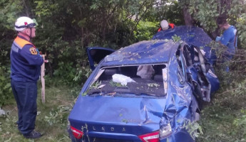 Тело погибшего водителя зажало в машине после аварии на ГПЗ в Пензе