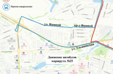В Пензе изменилась схема движения автобусов №25