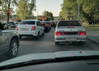 Пензенцев предупреждают о гигантской пробке на улице Аустрина