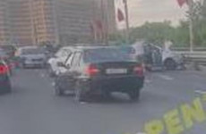 Серьезное ДТП на улице 8 Марта в Пензе: дорога усыпана обломками