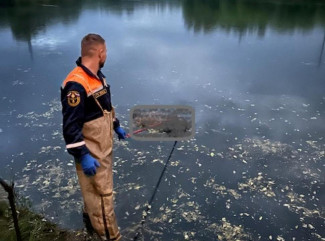 В Пензе вытащили из Суры труп мужчины