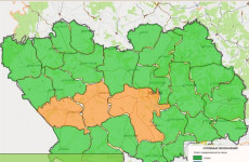 В трех районах Пензенской области прогнозируется 4 класс пожарной опасности