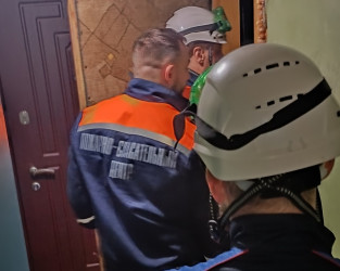 Пензенские спасатели помогли полицейским попасть в квартиру на улице Кижеватова