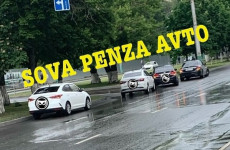 Возле Современника в Пензе произошло массовое ДТП с четырьмя машинами
