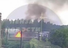 Пензенцы сообщают о пожаре в районе Панкратовской свинофермы