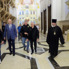 В Пензе законодатели ПФО оценили убранство Спасского кафедрального собора