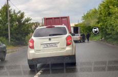 На пьяной дороге в Пензе образовалась пробка из-за ДТП
