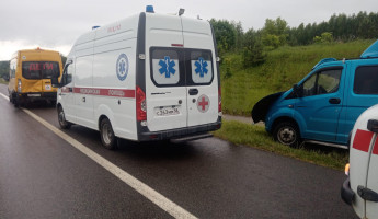 Опубликованы фото с места ДТП со школьным автобусом в Пензенской области