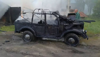 Жуткий пожар в Лунино уничтожил жилые здания и транспортные средства