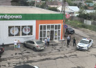 В Пензе еще одна машина протаранила продуктовый магазин
