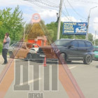 В Пензе из-за серьезной аварии парализовало улицу Чаадаева