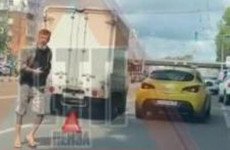 Пензенцы сообщают об аварии на улице Луначарского
