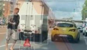 Пензенцы сообщают об аварии на улице Луначарского