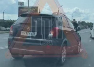 В Пензе случилась авария на улице 40 лет Октября