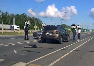 Очевидцы сообщают о ДТП на трассе М5 в Пензенской области