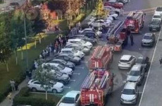 В Пензе к ЖК Фаворит стянулись пожарные машины
