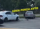 На улице Антонова в Пензе случилась серьезная авария с участием такси