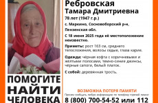 В Сосновоборском районе ищут 78-летнюю Тамару Ребровскую