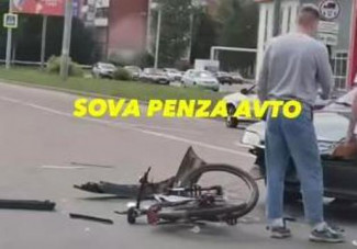 На Шуисте в Пензе сбили велосипедиста