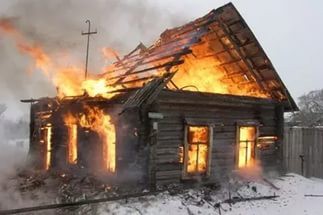 За сутки в Пензенской области сгорело два дома