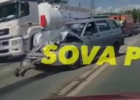 На улице Аустрина в Пензе разбился легковой автомобиль