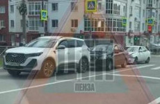 На улице Куйбышева в Пензе случилось тройное ДТП